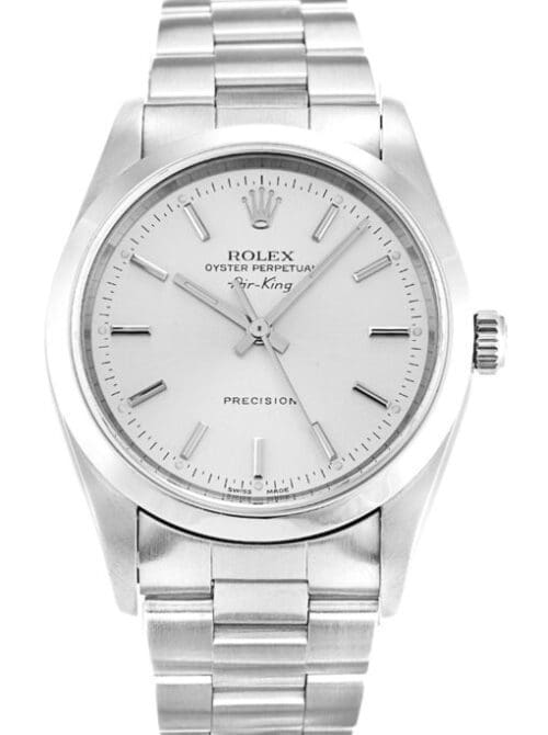 Rolex Air-King 34mm Silver Dial 14000M Super Clone
